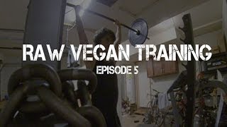 Gaining Muscle Mass on 801010  Raw Vegan Training [upl. by Asilram]