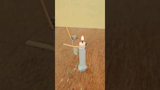 Candle extinguisher machine DIY homemade funny engineering candle funny [upl. by Reinhold]