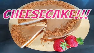 RECETTE CHEESECAKE SPÉCULOOS MIAM  تورتة اللوتيس بدون فرن 😋 [upl. by Amein]