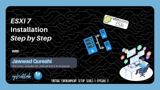 ESXI 7 Installation Step by Step  Virtual Environment Setup Series 1 Episode 2 [upl. by Eceirehs]