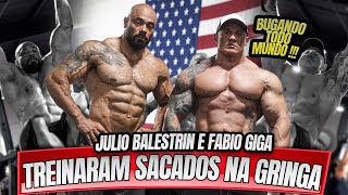 JULIO BALESTRIN E FABIO GIGA TREINARAM SACADOS NA GRINGA [upl. by Fridlund]