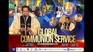 LIVE GLOBAL COMMUNION SERVICE WITH PASTOR CHRIS FEBRUARY 2024 [upl. by Branca]