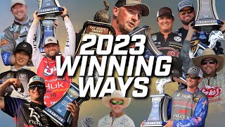 2023 Bassmaster Winner Circle 10 tournament winners [upl. by Orelee838]