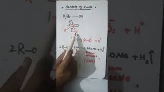 AlcoholAcidity of alcoholAlkoxide ionHydrogen ionsodium alkoxide [upl. by Nilrem827]