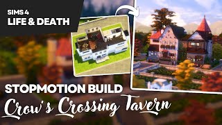 Sims 4 quotLife and Deathquot Tavern Stopmotion no CC [upl. by Enelaehs]