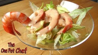 Classic Prawn Cocktail Salad  One Pot Chef [upl. by Whitby]