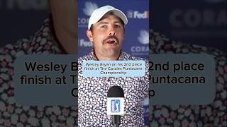 Wesley Bryan after his best finish on the PGA Tour since 2017 golfshorts golfswing pga golfer [upl. by Draw103]