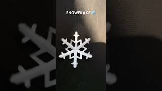 EASY PAPER DIY SNOWFLAKE STEP BY STEP  KIRIGAMI SNOWFLAKE PAPER CHRISTMAS [upl. by Grindle]