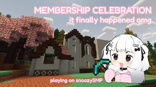 MEMBERSHIP CELEBRATION snoozySMP [upl. by Hadrian961]