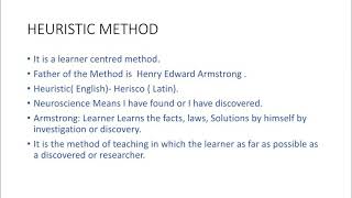 Heuristic Method [upl. by Haimerej]