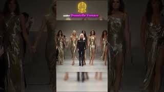 Giannis Versace or Donatellas Versace✨👗 versace fashiondesigner fashionshow [upl. by Ecinehs496]