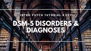 DSM5 Disorders amp Diagnoses Intro Psych Tutorial 227 [upl. by Repinuj510]