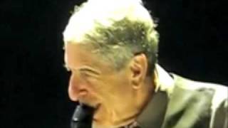 Hallelujah LIVE Leonard Cohen [upl. by Epifano]