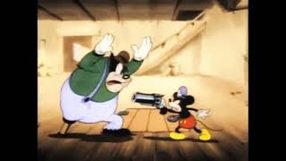 Mickey Mouse  The Dognapper Colorized 1934 [upl. by Summer]