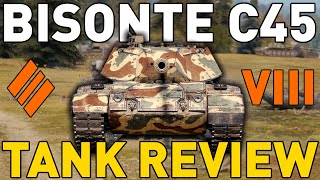 Bisonte C45  Tank Review  World of Tanks [upl. by Halladba134]