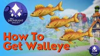 How to Get Walleye In Disney Dreamlight Valley [upl. by Nauqahs]