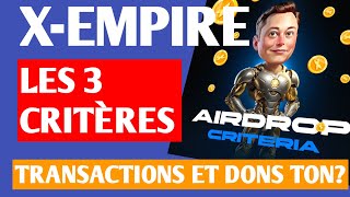 🟥⬇️🚀XEMPIRE FAUTIL FAIRE TRANSACTIONSDONS ET ACHATS TON DABORD [upl. by Adirehs471]