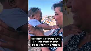 grandmother grandson love blessed family child kiss youtubeshorts youtube youtuber [upl. by Willis]