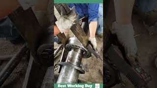 Best working day 1020 Process for mounting the bearing on the shaft [upl. by Sigismundo]