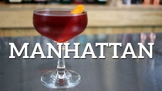 Manhattan Cocktail Recipe [upl. by Elbys402]