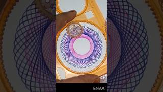 The spirograph art spirograph satisfying spiroart oddlysatisfying art 2024 shorts viral [upl. by Acirehs]