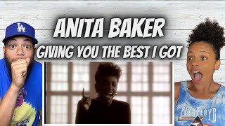 OMG FIRST TIME HEARING Anita Baker  Giving You The best That I Got REACTION [upl. by Odlavu]