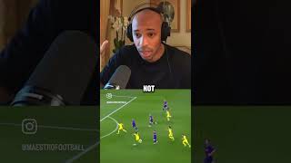 Thierry Henry On Messi argentinafrance [upl. by Iveel]