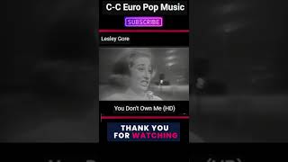 Lesley Gore You Dont own Me shortsyoutube 60spop shortsviralvideo music popmusic [upl. by Sinclare]