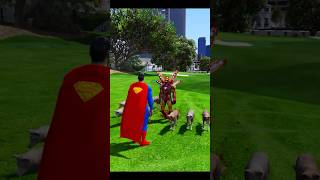 Superman Playing HIDE AND SEEK With Spiderman 😱 shorts [upl. by Gayn]