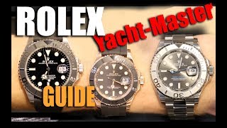 Rolex YachtMaster Collection  Guide [upl. by Graig]