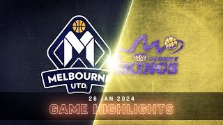 NBL Mini Sydney Kings vs Melbourne United  Extended Highlights [upl. by Rosetta]