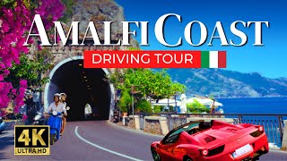 4K Amalfi Coast Drive Italys Breathtaking Hidden Gems 🇮🇹 [upl. by Iddo]