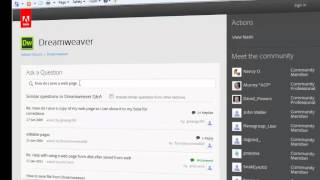 Dreamweaver CS6 Training  Part 7  Accessing Help  Creating a Website Course [upl. by Amandie]