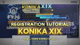 Tutorial Registration KONIKA XIX Semarang  Solo 2024 [upl. by Namien962]