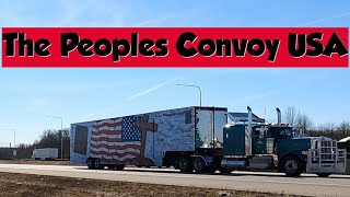 The People’s Convoy USA in Effingham IL 2022 [upl. by Ogilvy]