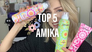 THE BEST AMIKA PRODUCTS  Top 5 [upl. by Nyrem239]