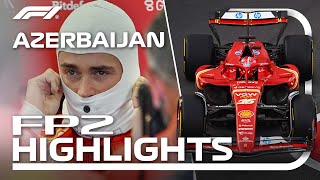 FP2 Highlights  2024 Azerbaijan Grand Prix [upl. by Kokoruda]