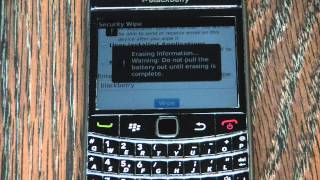 How To Restore A Blackberry Bold 9700 To Factory Settings [upl. by Elwina786]