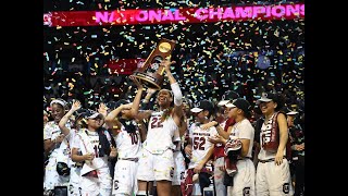 2017 Gamecock Womens Basketball National Championship  Full Game HD [upl. by Yemerej125]