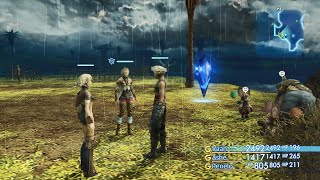 Final Fantasy XII  Ambience  Rain  Giza Plains Nomad Village [upl. by Lewak711]