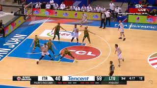 Danilo Gallinari  Italy vs Lithuania  14 PTS  Olympic Qualifying Tournament Highlights [upl. by Verras496]