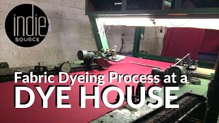 Garment Dye Machine  Fabric Dyeing Process  Sustainable Fashion [upl. by Nydia]