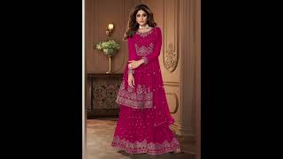 Latest sharara Dresses Design Fashion shortviedo [upl. by Nylanej]