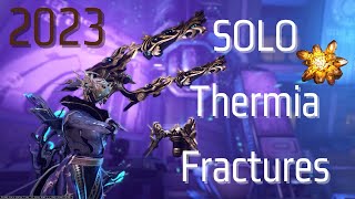 Warframe  Solo Thermia Fractures Guide 2023 [upl. by Phaidra882]