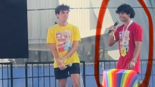 Cash and Nico face reveal at Vidcon [upl. by Truk]