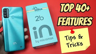 Micromax IN 2B Tips amp Tricks  40 Special Features [upl. by Ettezyl]