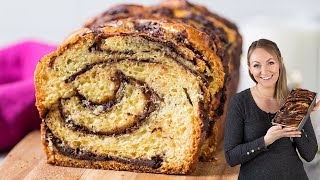 Chocolate Babka is So Easy to Make at Home No Stand Mixer Required [upl. by Rothenberg]