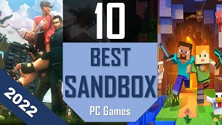 Best SANDBOX Games 2022  TOP10 Sandbox Games for PC [upl. by Osnofledi]