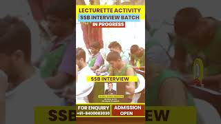 Lecturette Practice for SSB Interview  SSB Batch in Progress  Join Best SSB Coaching in India SSB [upl. by Rocky]