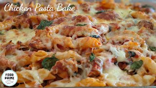 Chicken Pasta Bake  Food Prime [upl. by Ponton239]